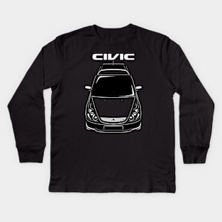 Civic Type R 7th gen 2000-2004 Kids Long Sleeve T-Shirt